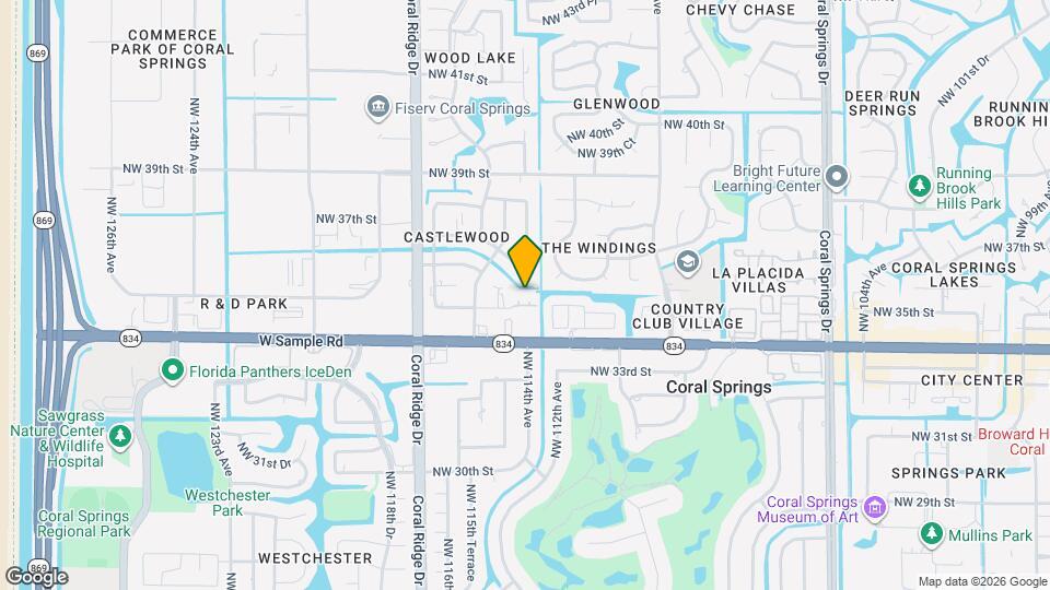 11419 NW 35th St Mapa y Detalles de la Ubicación