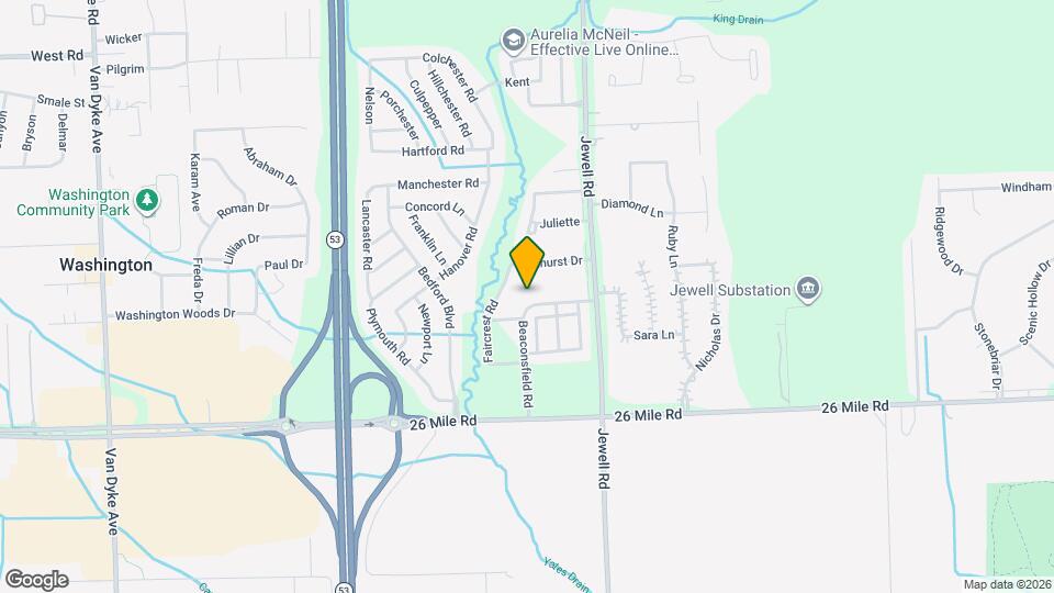 11575 Lynhurst Dr Map and Location Details