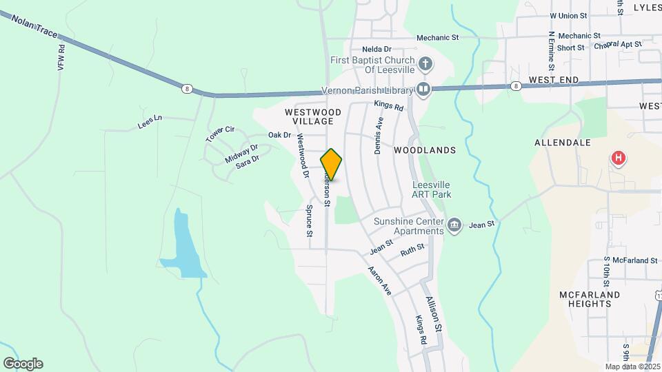 1053 Anderson Dr Map and Location Details