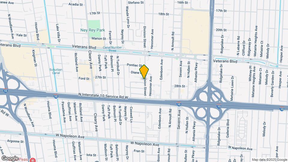 3703 Bunkerhill Dr Map and Location Details