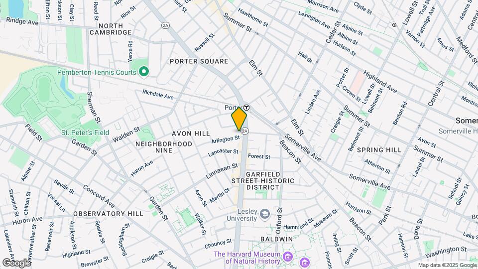 5 Arlington St, Unit #1 Map and Location Details