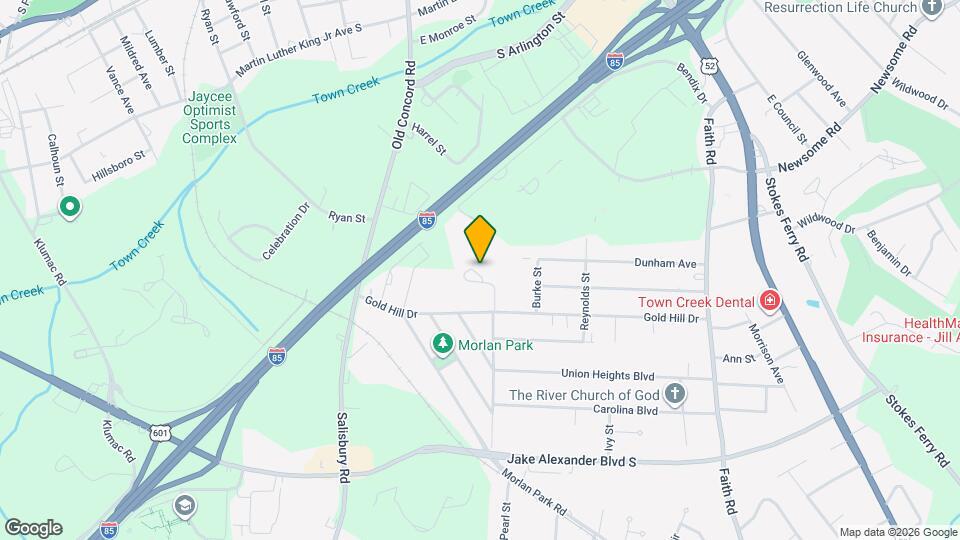 309 Crown Point Dr Map and Location Details