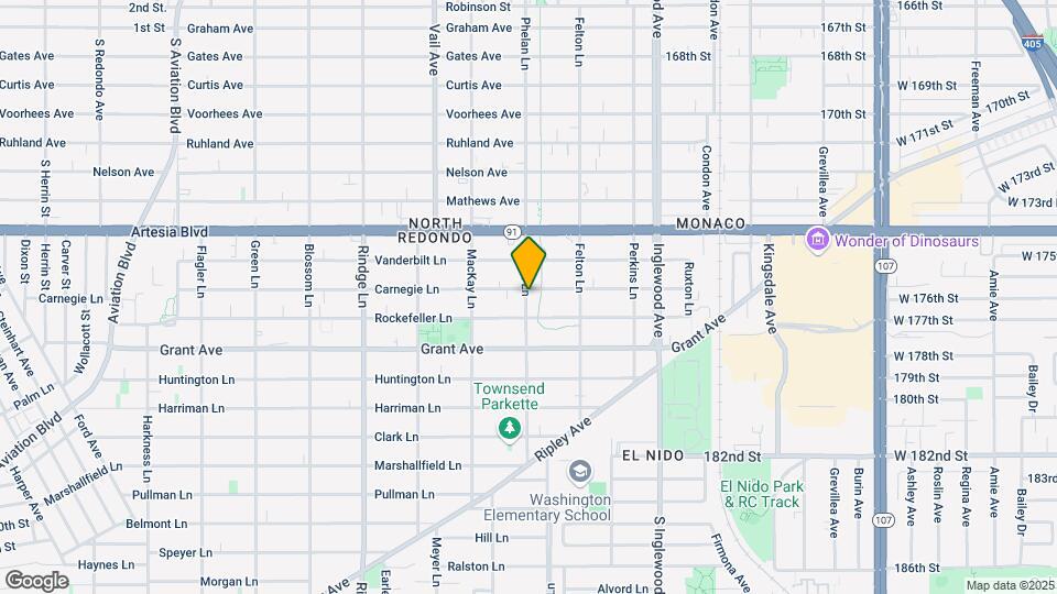 2500-2502 Carnegie Ln Map and Location Details