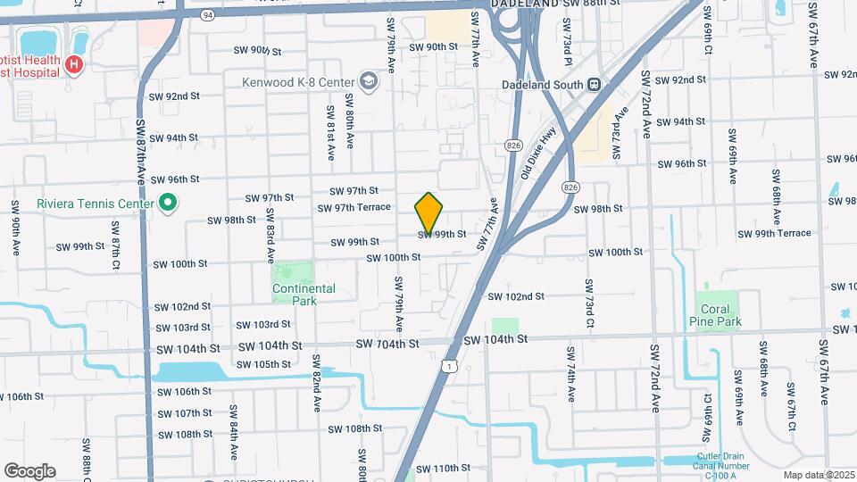 7830 SW 99th St Map and Location Details