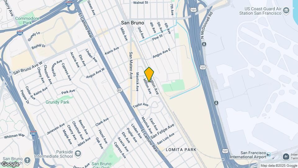 450 Milton Ave Mapa y Detalles de la Ubicación