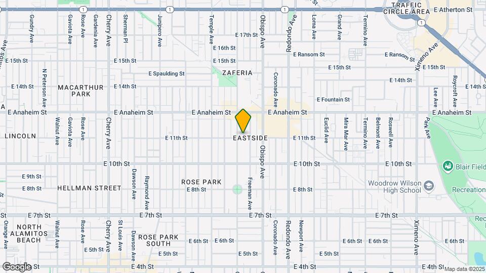 3015 E 11th St Map and Location Details