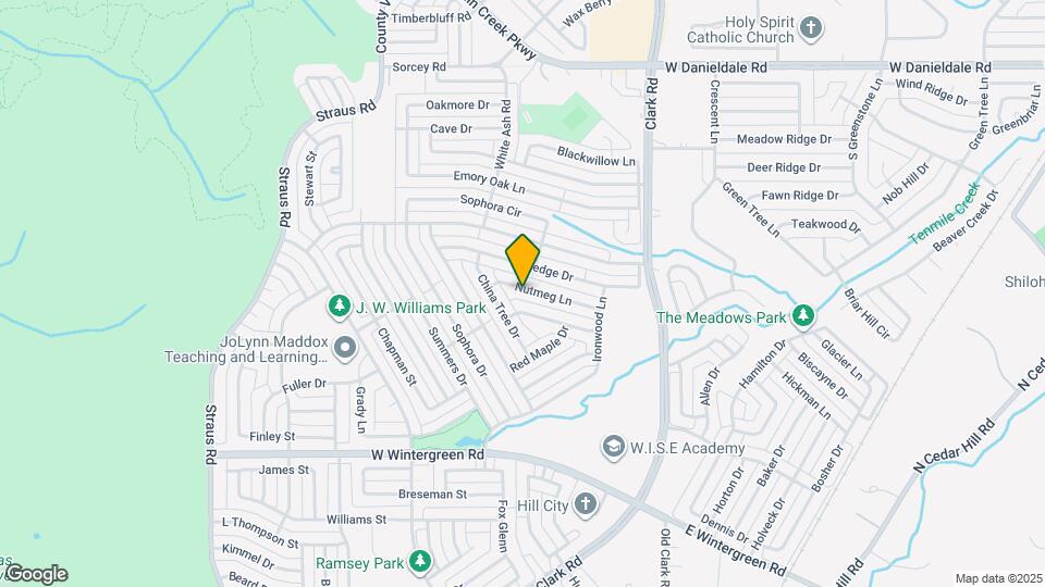 7206 Nutmeg Ln Mapa y Detalles de la Ubicación