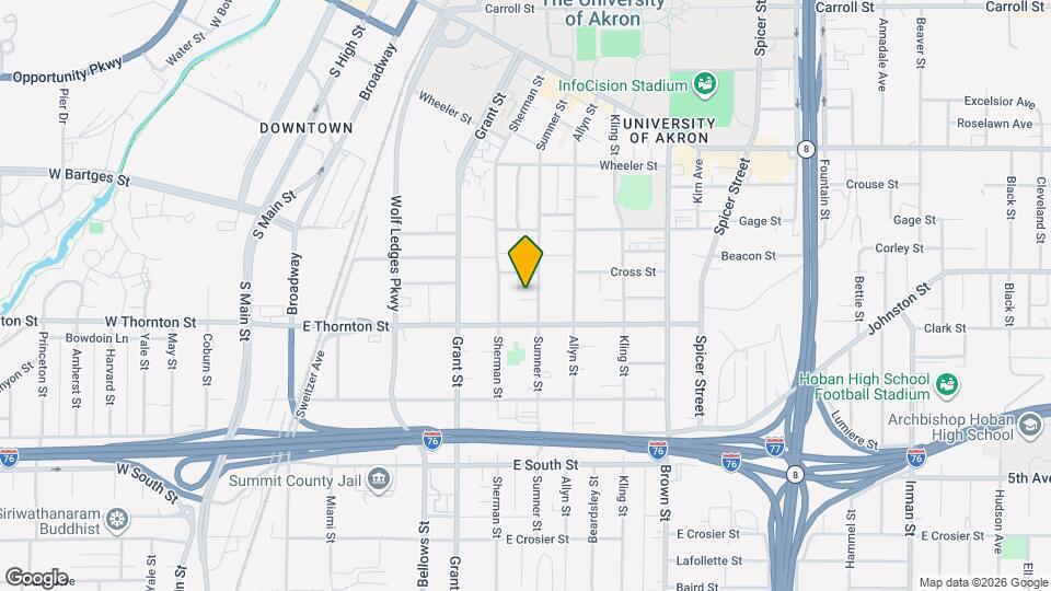 285 Sumner Ct Map and Location Details