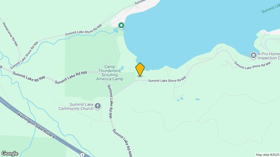 401 Summit Lake Shore Rd NW Map and Location Details