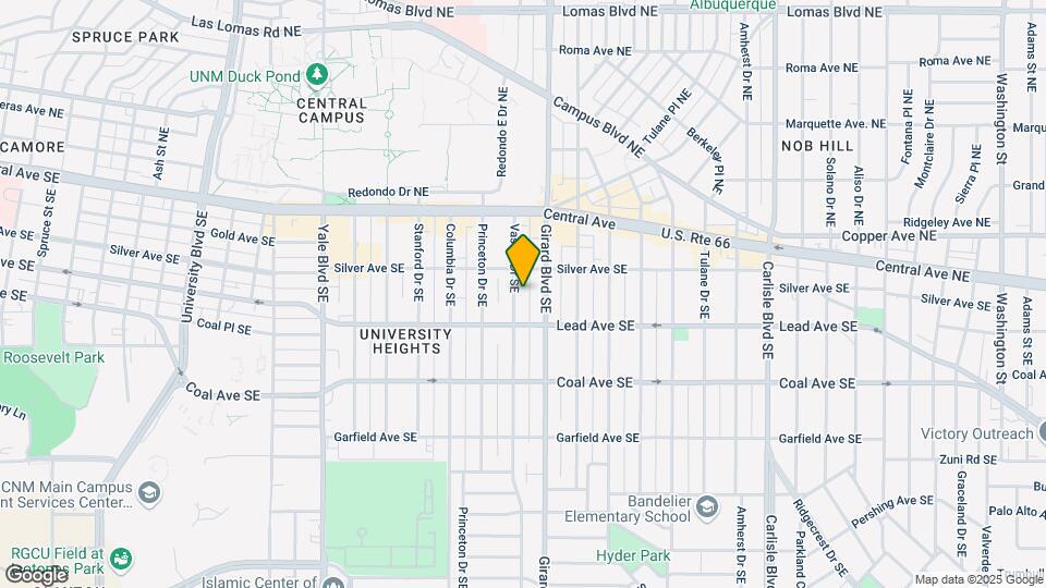 212 Vassar Dr SE Map and Location Details