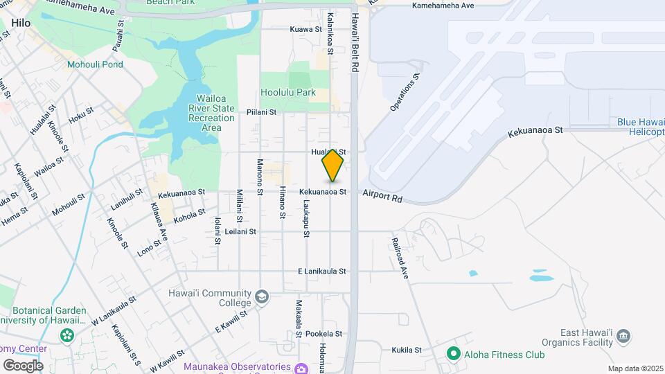 605 Kalanikoa St Map and Location Details