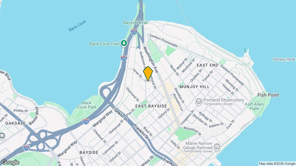 145 Anderson St, Unit 1 Mapa y Detalles de la Ubicación