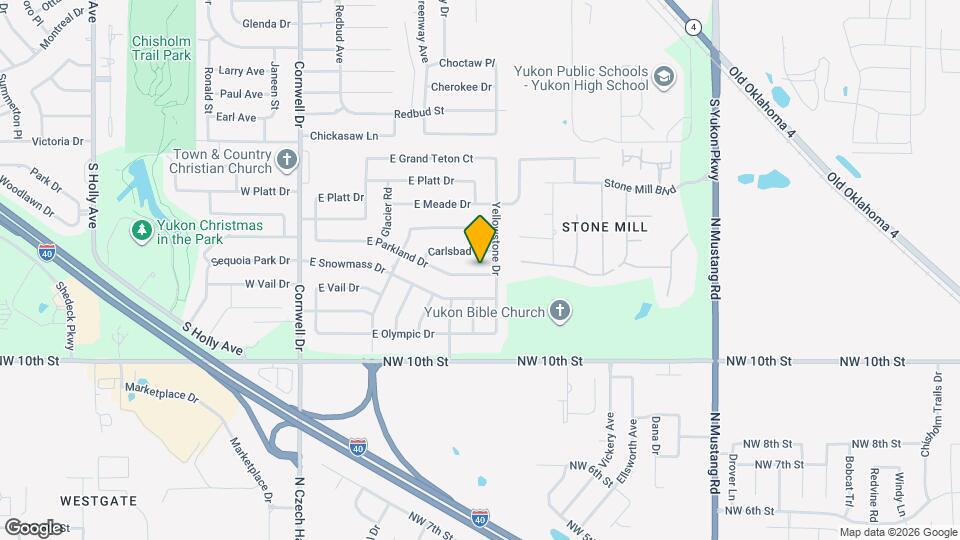 325 E Parkland Dr Map and Location Details