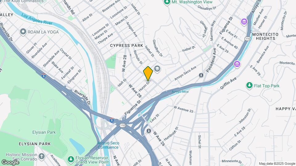 3220 Huron St Map and Location Details