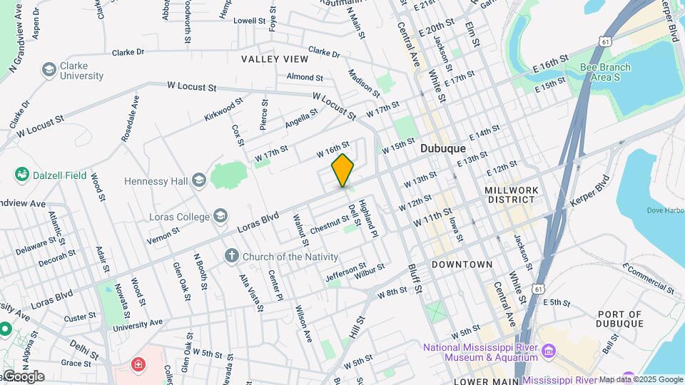 544 Loras Blvd Mapa y Detalles de la Ubicación
