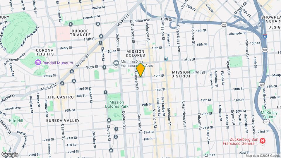3467 17th St Map and Location Details