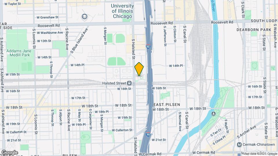 751 W 15th St Map and Location Details