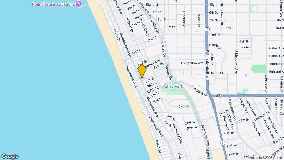 2918 Manhattan Ave, Unit 2918 Map and Location Details
