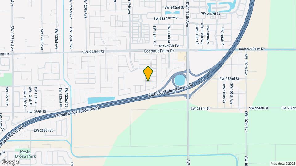 11460 SW 252nd Ter Map and Location Details
