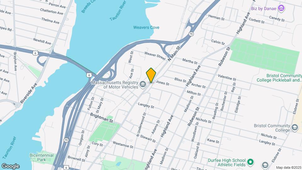 1879 N Main St Map and Location Details