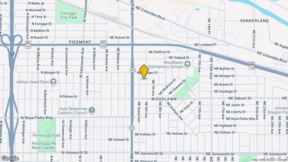 7023 NE 6th Ave Map and Location Details