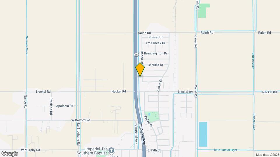 1481 Rodeo Dr Map and Location Details