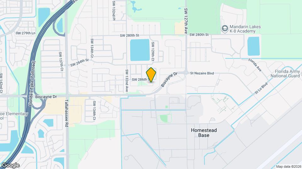 12929 SW 286th Wy Map and Location Details