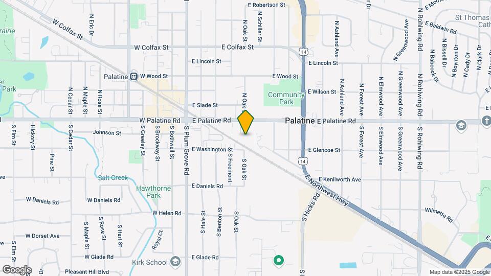 167-169 E Palatine Rd Map and Location Details