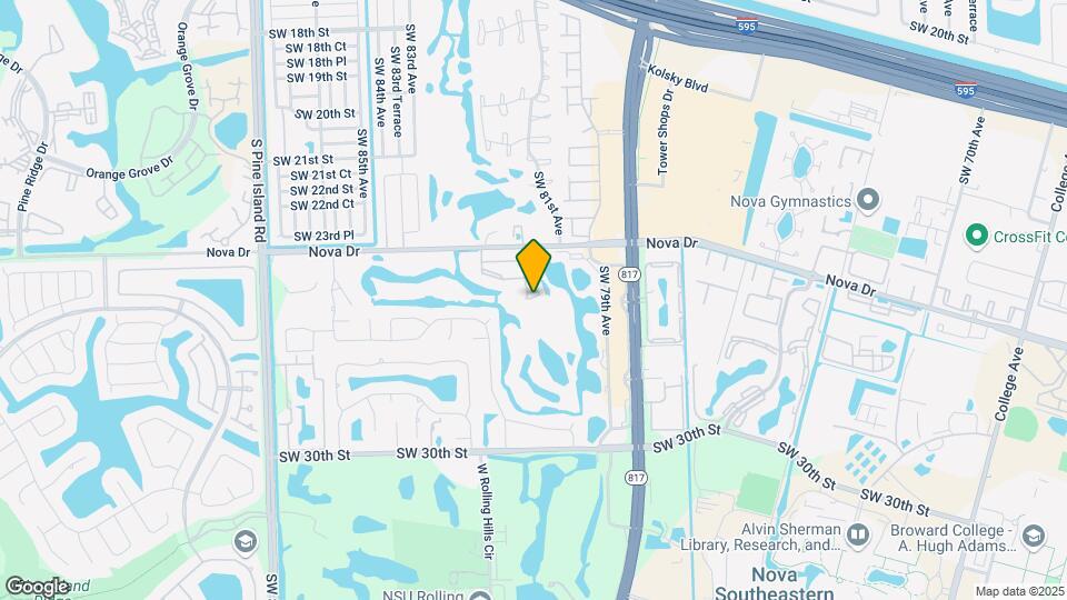 2500 SW 81st Ave Map and Location Details