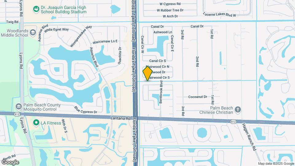 7927 Bishopwood Rd Map and Location Details