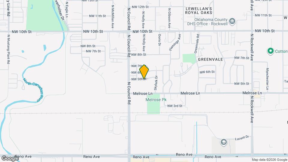 7804 NW 5th St Map and Location Details