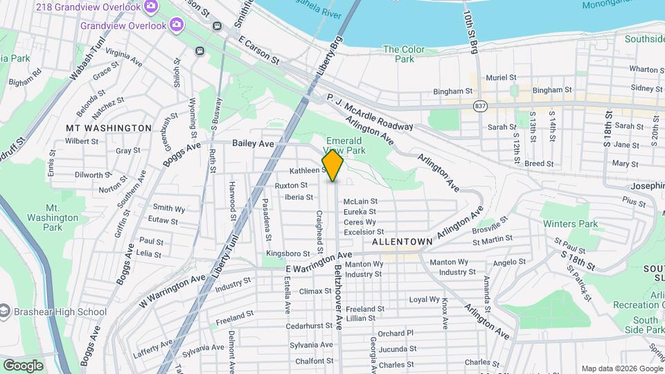 28 Beltzhoover Ave, Unit Perfect for student Mapa y Detalles de la Ubicación