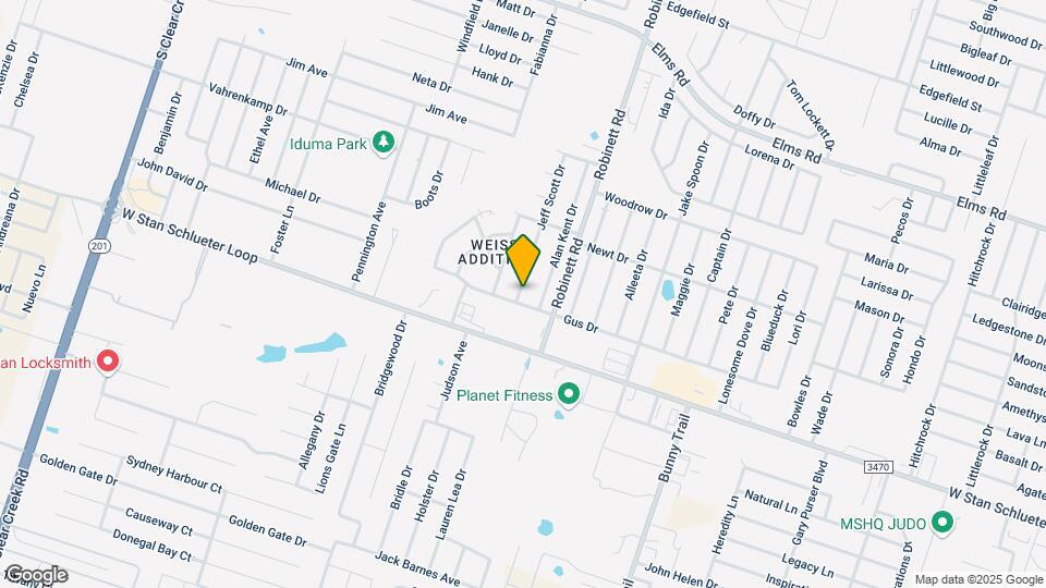 4506 Jeff Scott Dr Map and Location Details