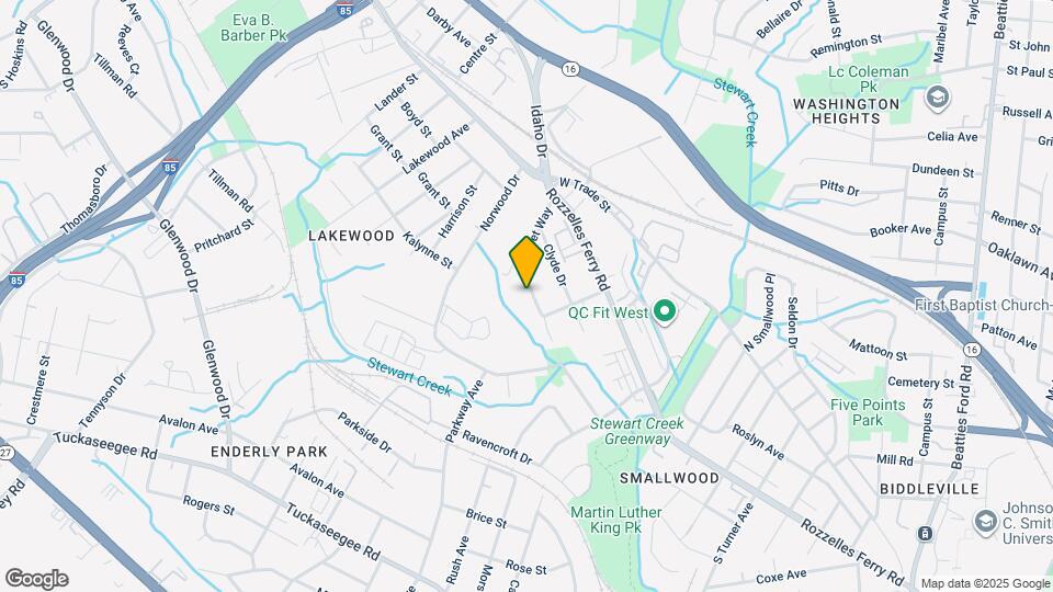 2921 Coronet Way Map and Location Details