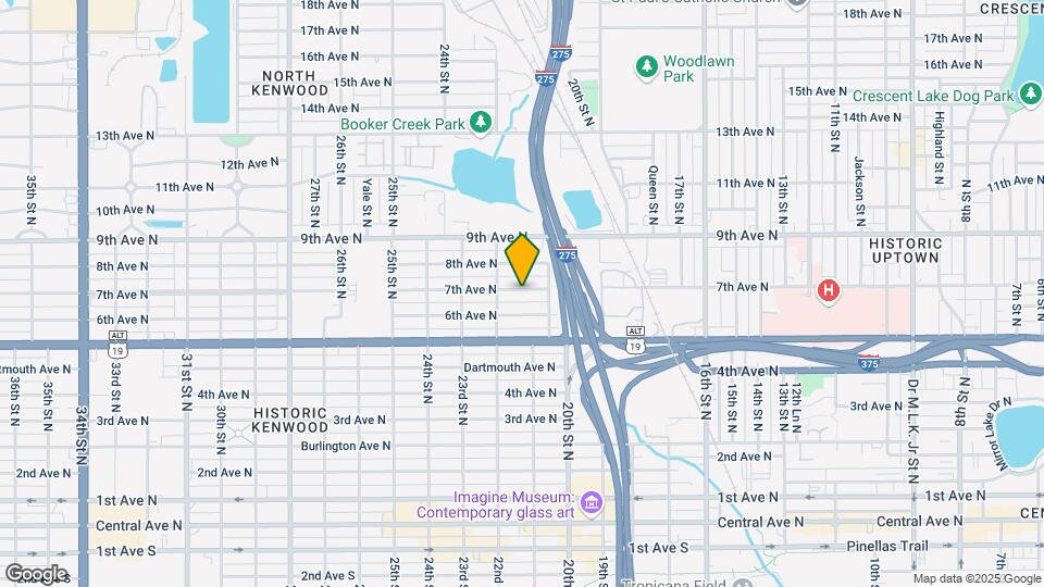 2152 7th Ave N, Unit Studio with private yard Map and Location Details