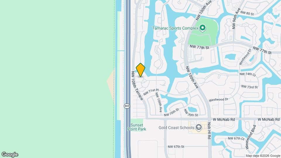 10951 W Clairmont Cir Mapa y Detalles de la Ubicación