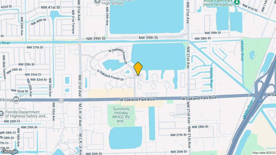 2667 NW 33rd St Map and Location Details