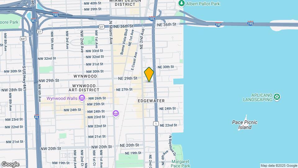244 NE 28th St Map and Location Details