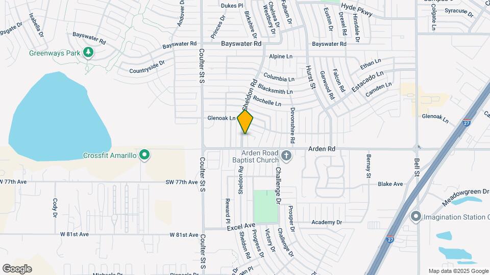 7003 Sheldon Rd Map and Location Details