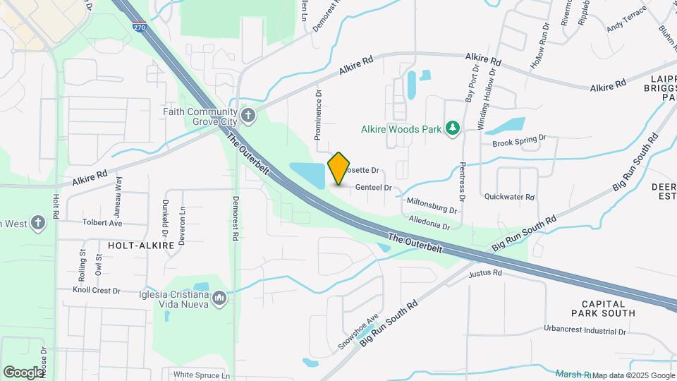 3963 Genteel Dr Mapa y Detalles de la Ubicación