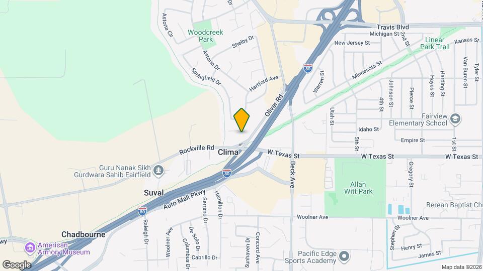 1152 Hartford Pl Map and Location Details