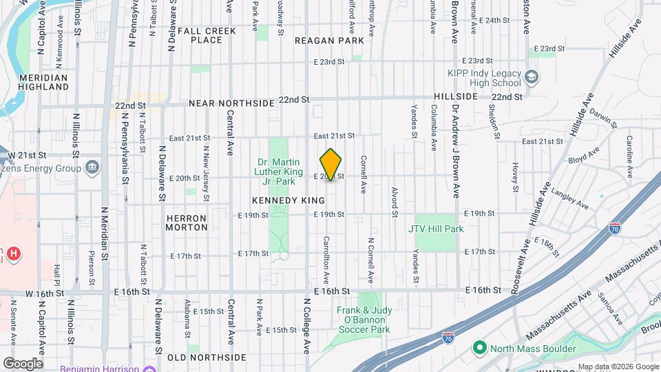 1949 Carrollton Ave Map and Location Details