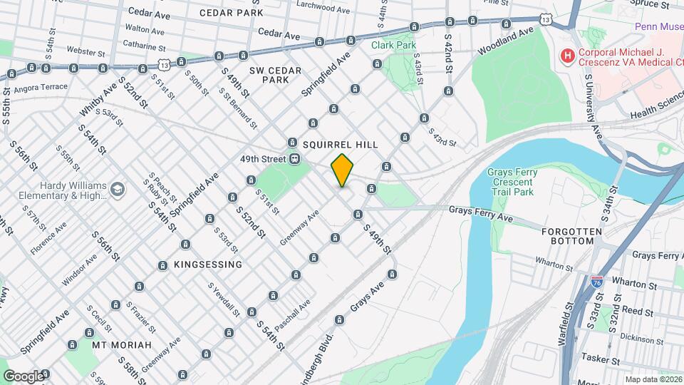 1301 S 49th St, Unit 1 Map and Location Details
