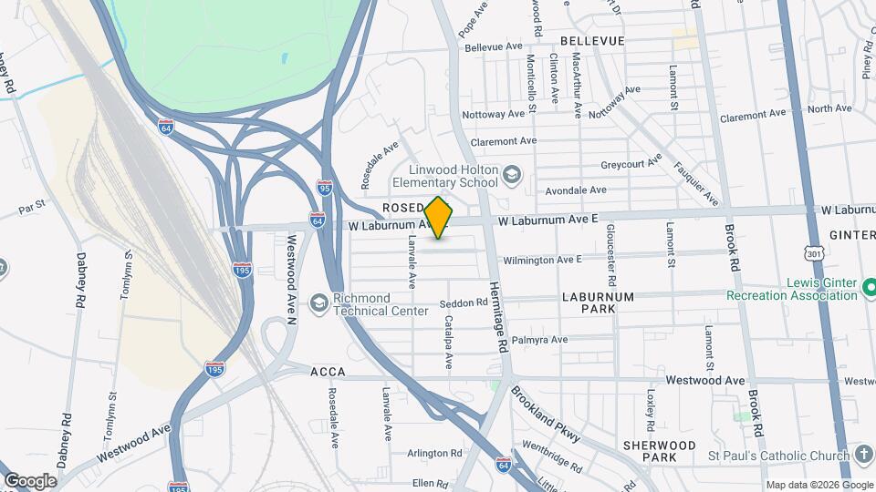 1724 Wilmington Ave W Map and Location Details