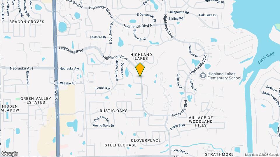 3160 Highlands Blvd Mapa y Detalles de la Ubicación