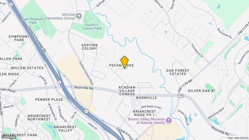 3611 Comanche St Map and Location Details