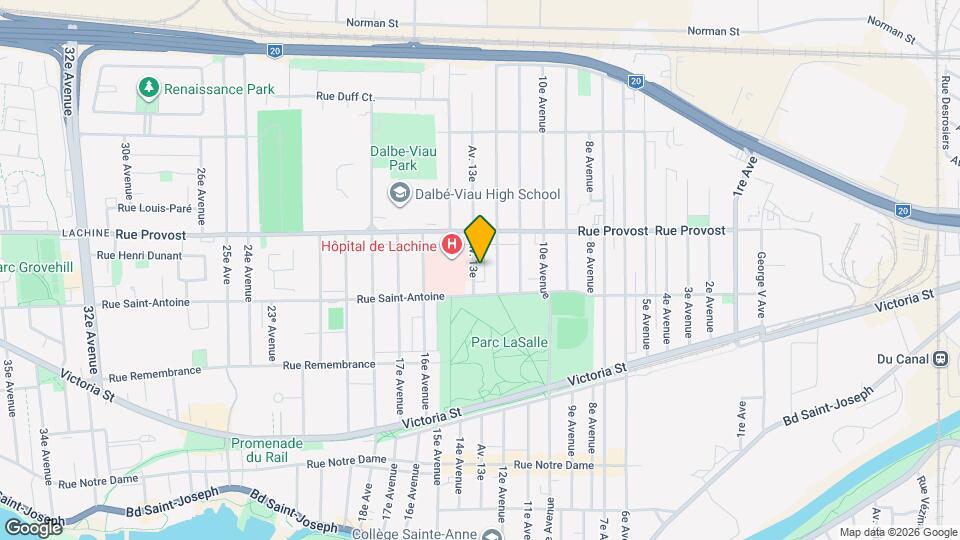 620 13E Av Map and Location Details