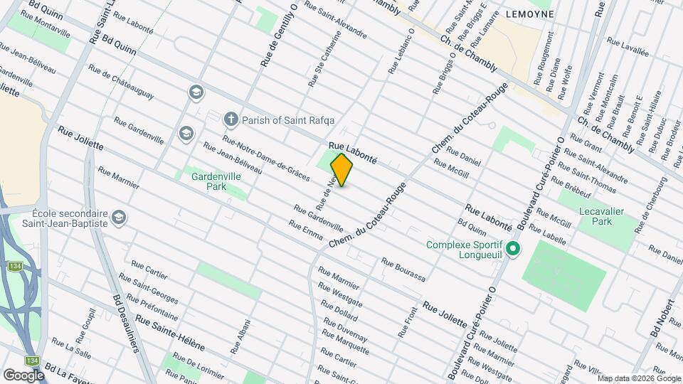 1175 Notre-Dame-De-Grâces Rue Map and Location Details