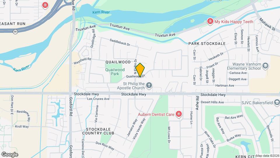 7005 Quailwood Dr Map and Location Details