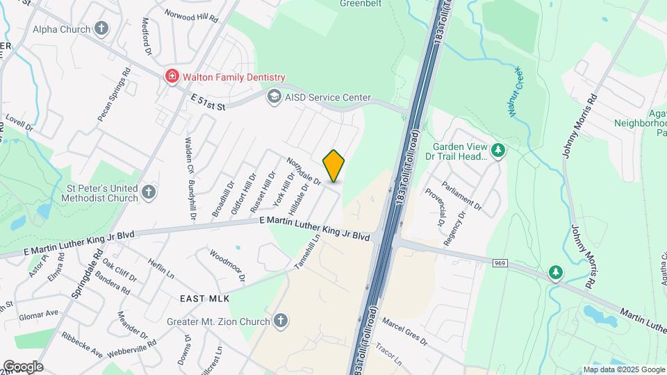 5604 Northdale Dr Map and Location Details